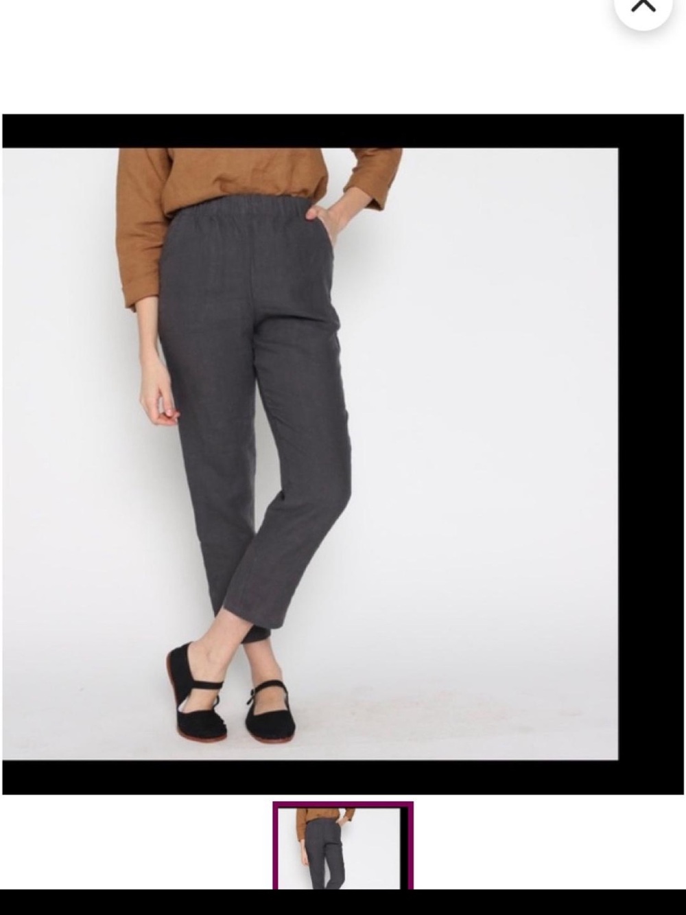 Conscious Clothing Moscow Pants in Ginger - Picture 7 of 9